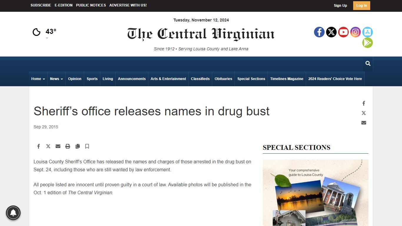 Sheriff’s office releases names in drug bust | Local News ...